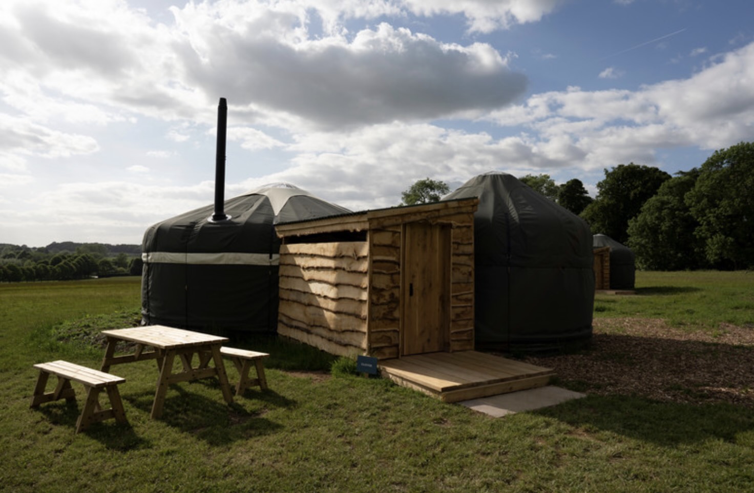 En-suite glamping at Raynham Estate, Norfolk