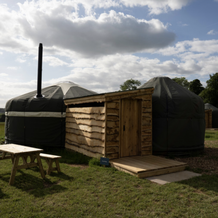 Ensuite glamping yurt Norfolk